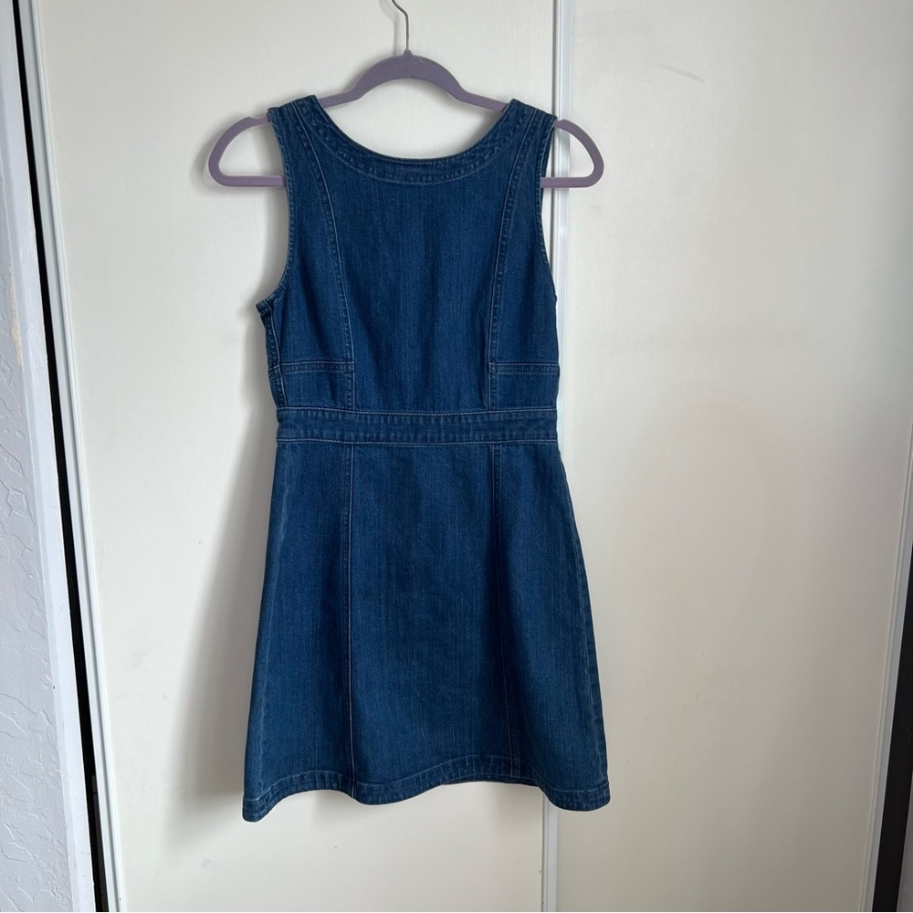 GAP Sleeveless Denim Dress Size 00